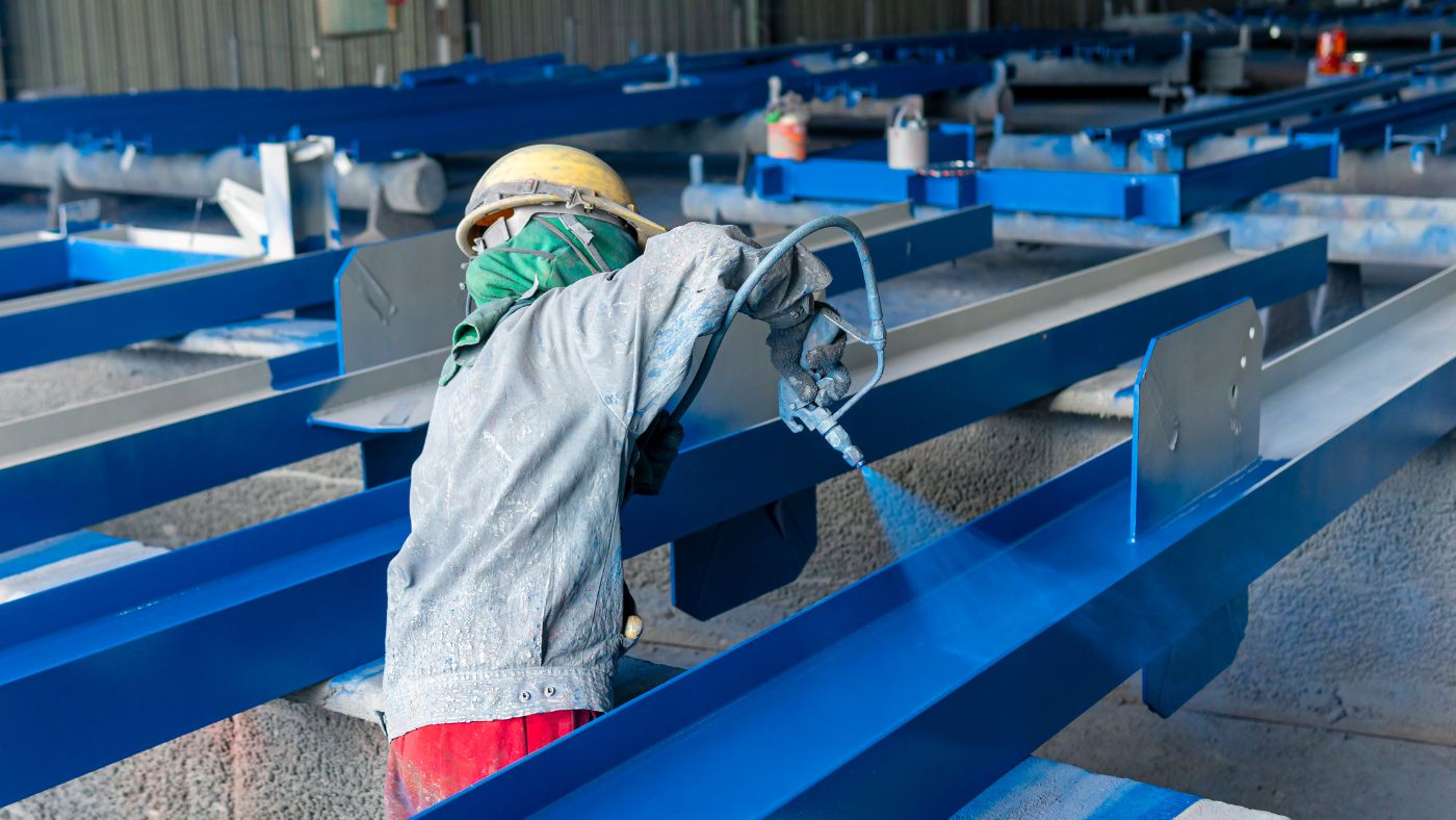 Các loại sơn sử dụng trong sản xuất kết cấu thép